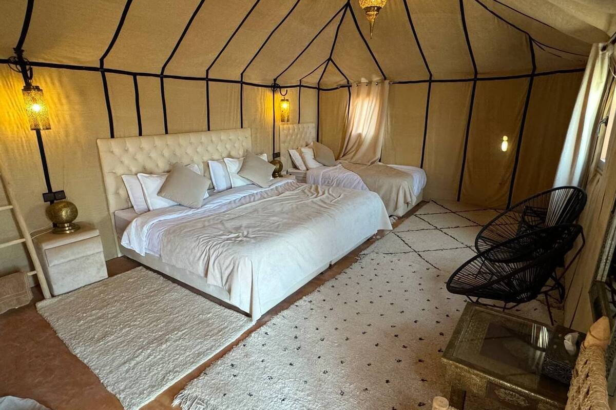Luxury Tent, Desert view | 1 bedroom, premium bedding, down duvets, Select Comfort beds