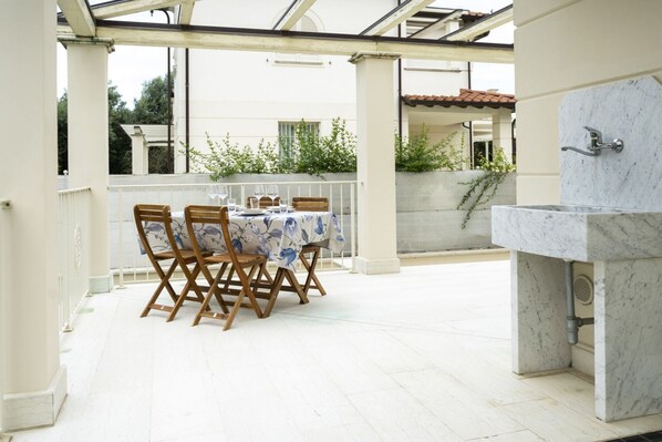 Restaurante al aire libre