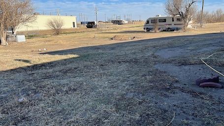 Property grounds. RV SPOT FOR RENT 20 amp