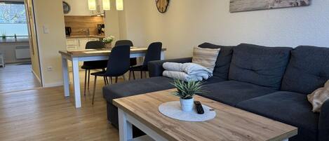 TV, DVD player, stereo