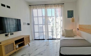 1 slaapkamer, een kluis op de kamer, gratis wifi, beddengoed