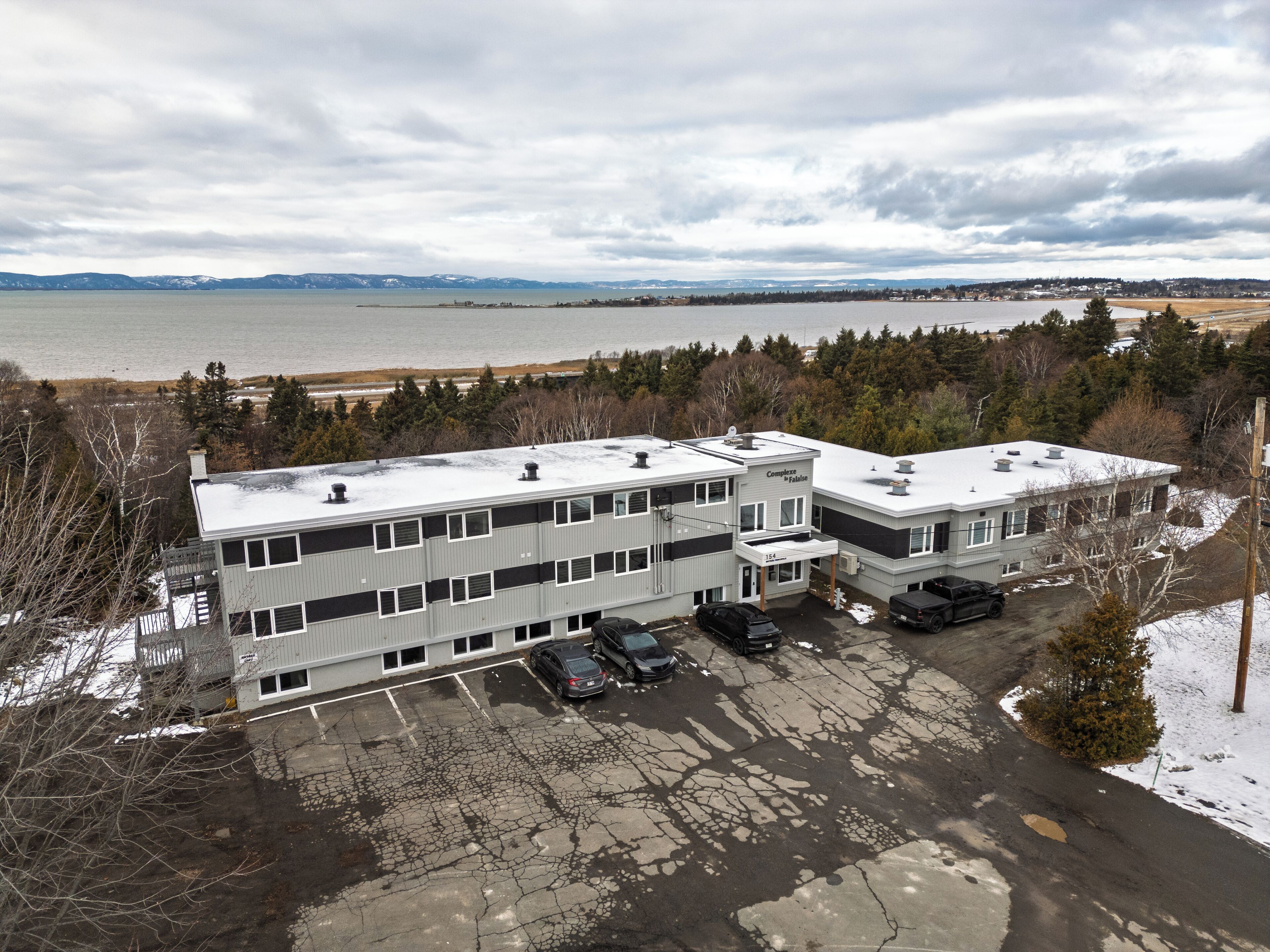 Façade de l’hébergement 