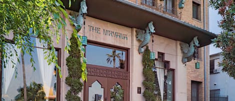 Fassade der Unterkunft