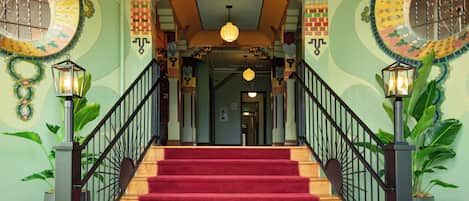 Interior entrance
