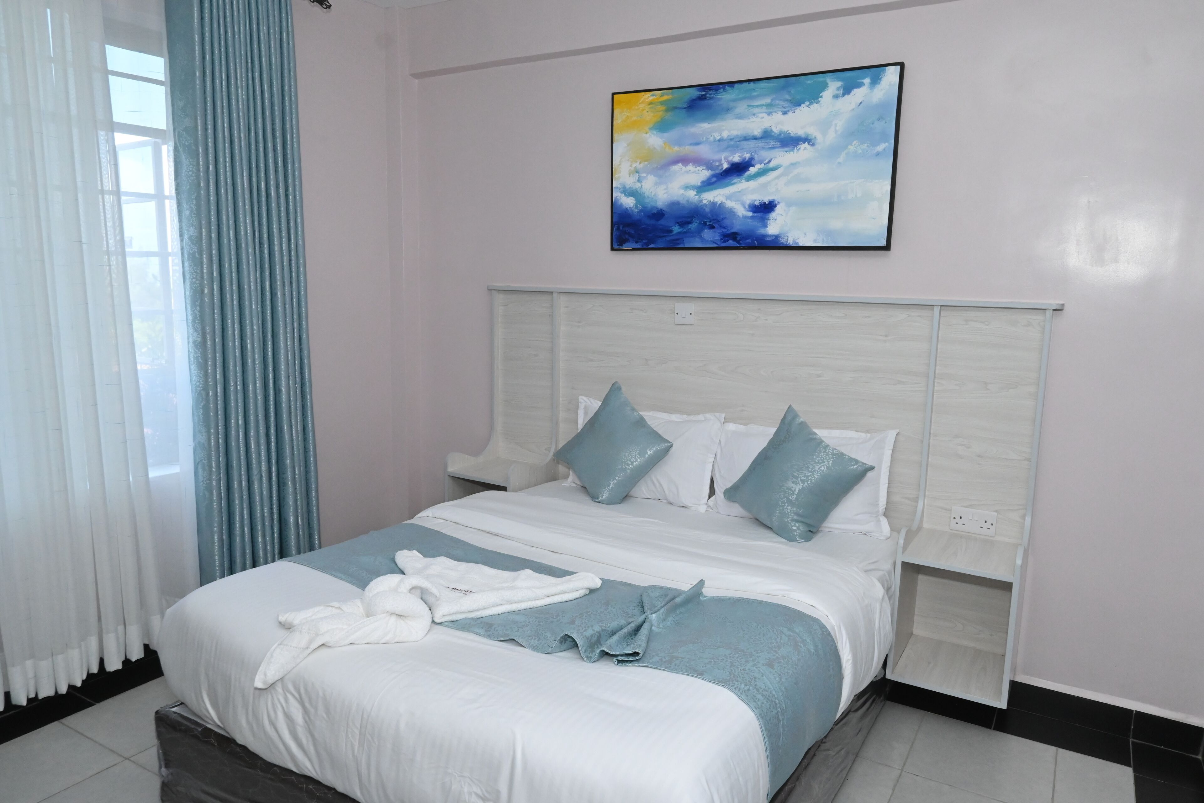 スーペリア スイート 2 ベッドルーム | 高級寝具、客室ごとに異なる装飾、客室ごとに異なるインテリア、デスク