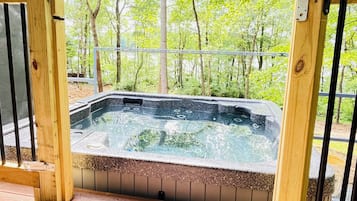 Bain à remous extérieur