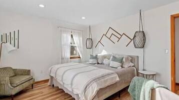 5 habitaciones, wifi, ropa de cama y acceso para silla de ruedas