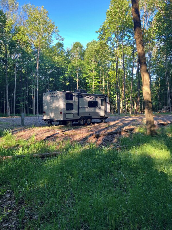 Property grounds - Cozy Camper near the DESIRED Sportsman's Pool!  (Pulaski)