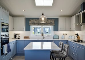 Fridge, oven, stovetop, toaster