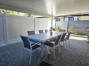 Opções para refeição ao ar livre