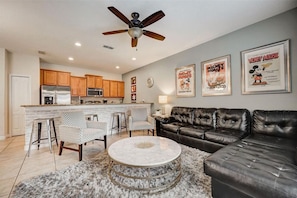 Panoramic Townhome, Resort View | Living area - Magic Oasis Villa at Paradise Palms (Kissimmee)