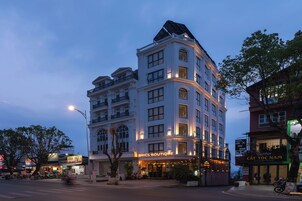 Fassade der Unterkunft