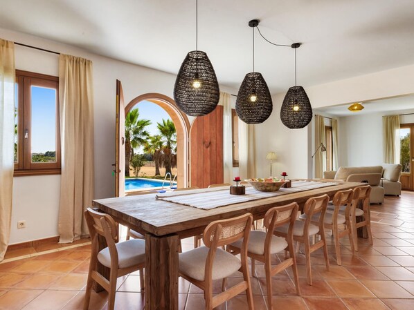 Dining - Finca Sa Sort - Santanyí (Santanyí)