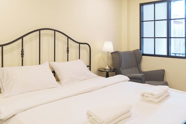 1 chambre, Wi-Fi gratuit, draps fournis