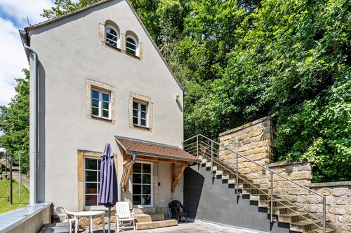 Ferienwohnung 'Wohnung Auf Dem Buschholz' mit Bergblick, privater Terrasse und WLAN