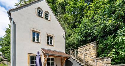 Ferienwohnung 'Wohnung Auf Dem Buschholz' mit Bergblick, privater Terrasse und WLAN