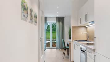 Kühlschrank, Ofen, Herdplatte, Geschirrspüler