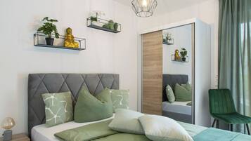 1 Schlafzimmer, Bügeleisen/Bügelbrett, kostenloses WLAN, Bettwäsche