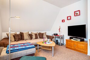 Tv och en stereo