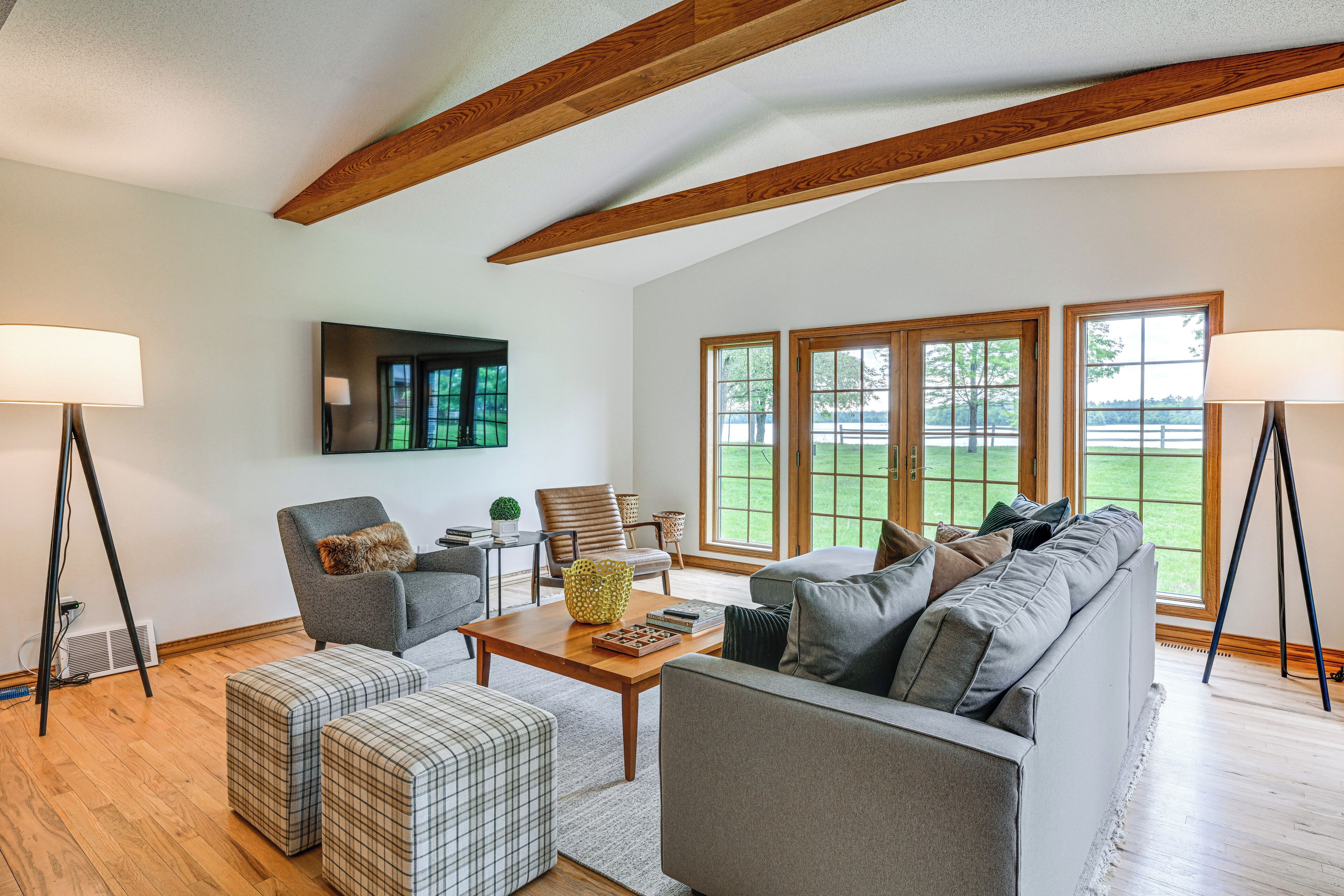 Wisconsin Home w/ Dock on Lake Arbutus!