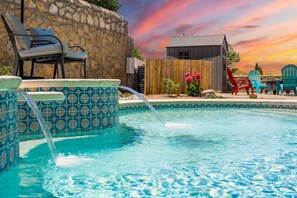 A heated pool - Las Cruces Luxury Retreat - Private Pool & Fireplace (Las Cruces)