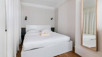 1 chambre, fer et planche Ă repasser, Wi-Fi, draps fournis