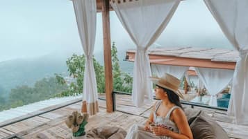 Deluxe House, Air conditioning, Hill View | Terrace/patio