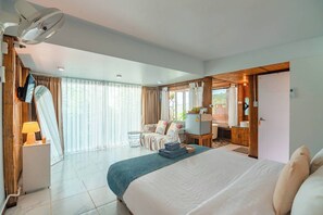 Deluxe House, Air conditioning, Hill View | 1 bedroom, minibar (some free items), blackout drapes - NJ Homestay (Mae Rim)