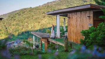 Double House with Air conditioning, Hill View | 1 bedroom, free minibar items, individually decorated, blackout drapes