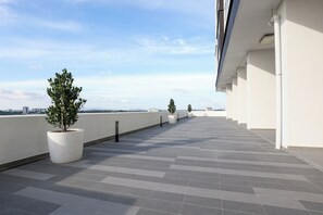 Vue depuis l’hébergement