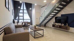 Appartement Deluxe | Coin séjour