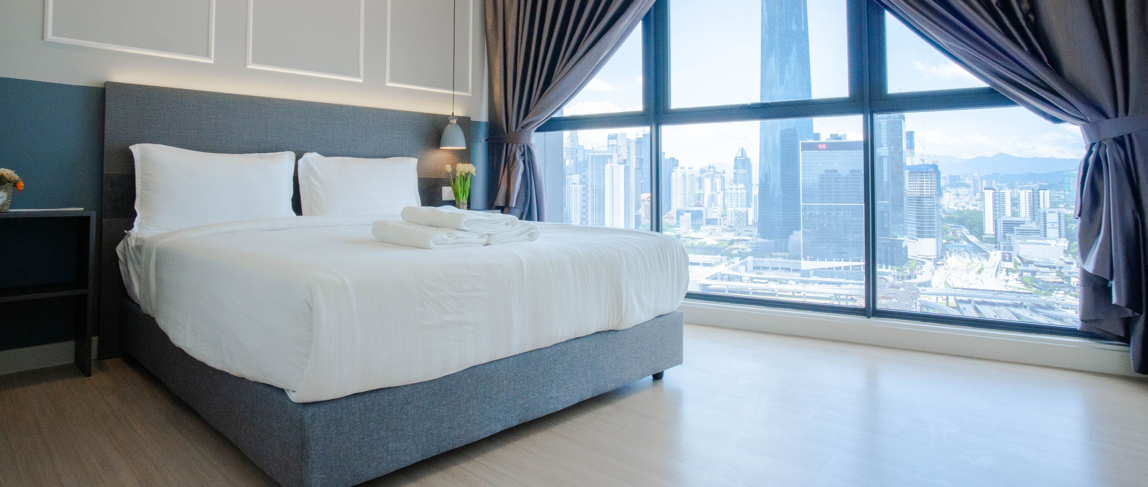 Individually decorated, individually furnished, iron/ironing board