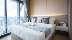 Departamento Deluxe, 2 habitaciones | Decoración personalizada y muebles diferentes 