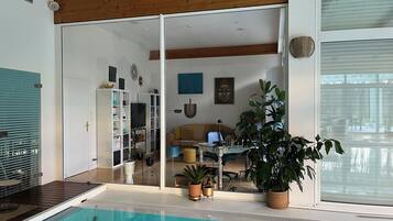 Piscine couverte, piscine chauffée