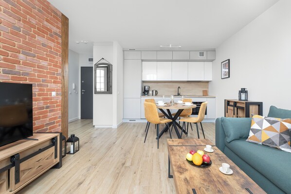 Appartement, 1 chambre, cuisine | Salle de séjour