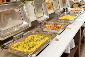 Frokostbuffé er inkludert hver dag