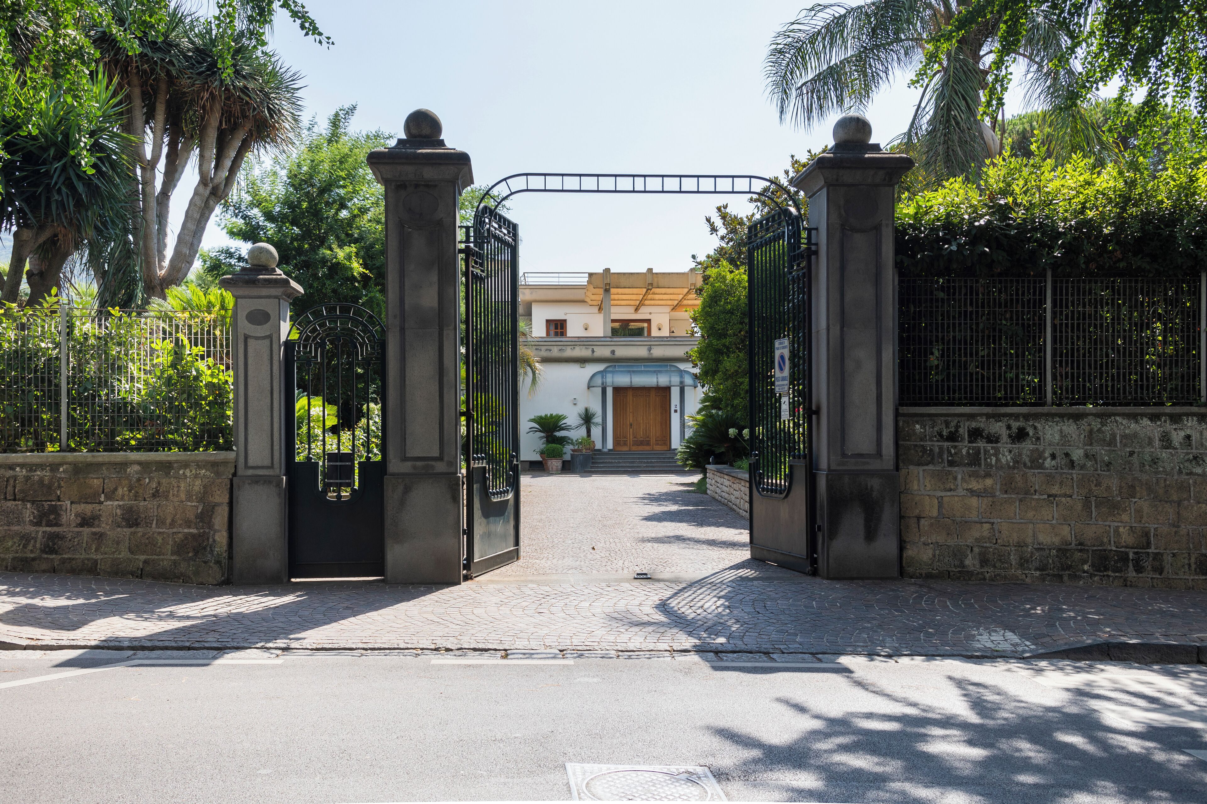 Entrée de l’hébergement