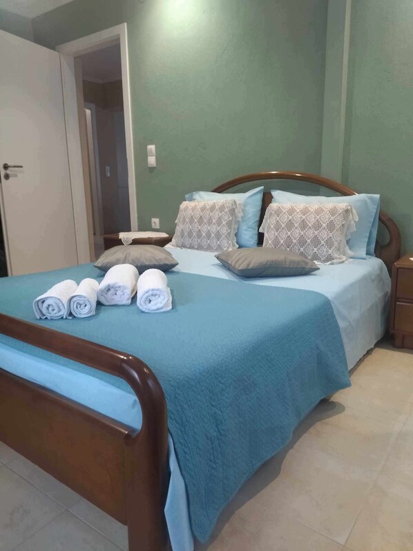 2 slaapkamers, wifi, beddengoed