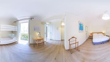 Familienzimmer | Kostenloses WLAN, Bettwäsche
