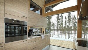 Villa, 3 Bedrooms, Partial Lake View | Private kitchen - Eerikkilä Sport & Outdoor Resort (Tammela)