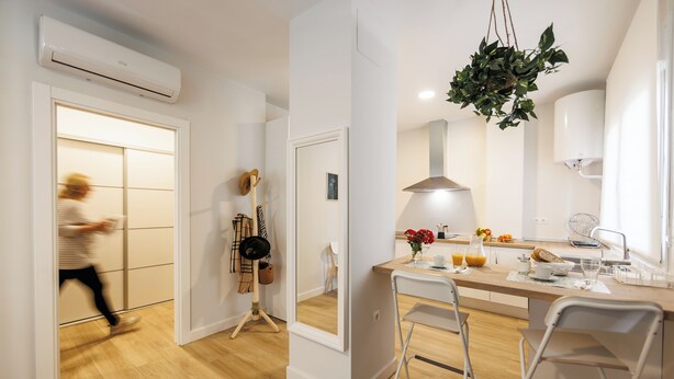 Apartment, 1 Bedroom | Private kitchen | Fridge, microwave, oven, toaster - Apartamentos LUXURY SUITES SYRAH (Almendralejo)