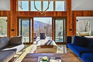 TV, fireplace, table tennis