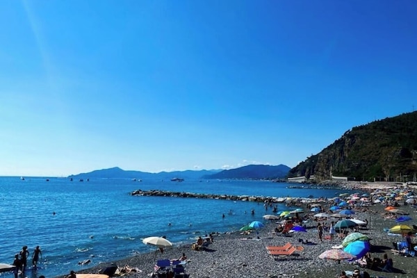 Sulla spiaggia