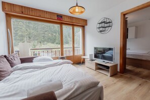 1 bedroom, iron/ironing board, free WiFi, bed sheets - Appartement à Côté des Remontées Mécanique (Vex)