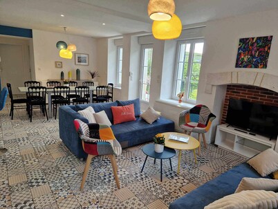4 Bedroom Private vacation home in Reigny