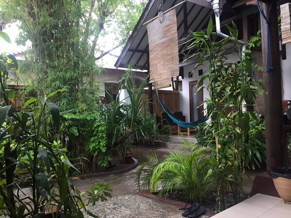 Doppelzimmer, Gartenblick | Ausblick vom Zimmer