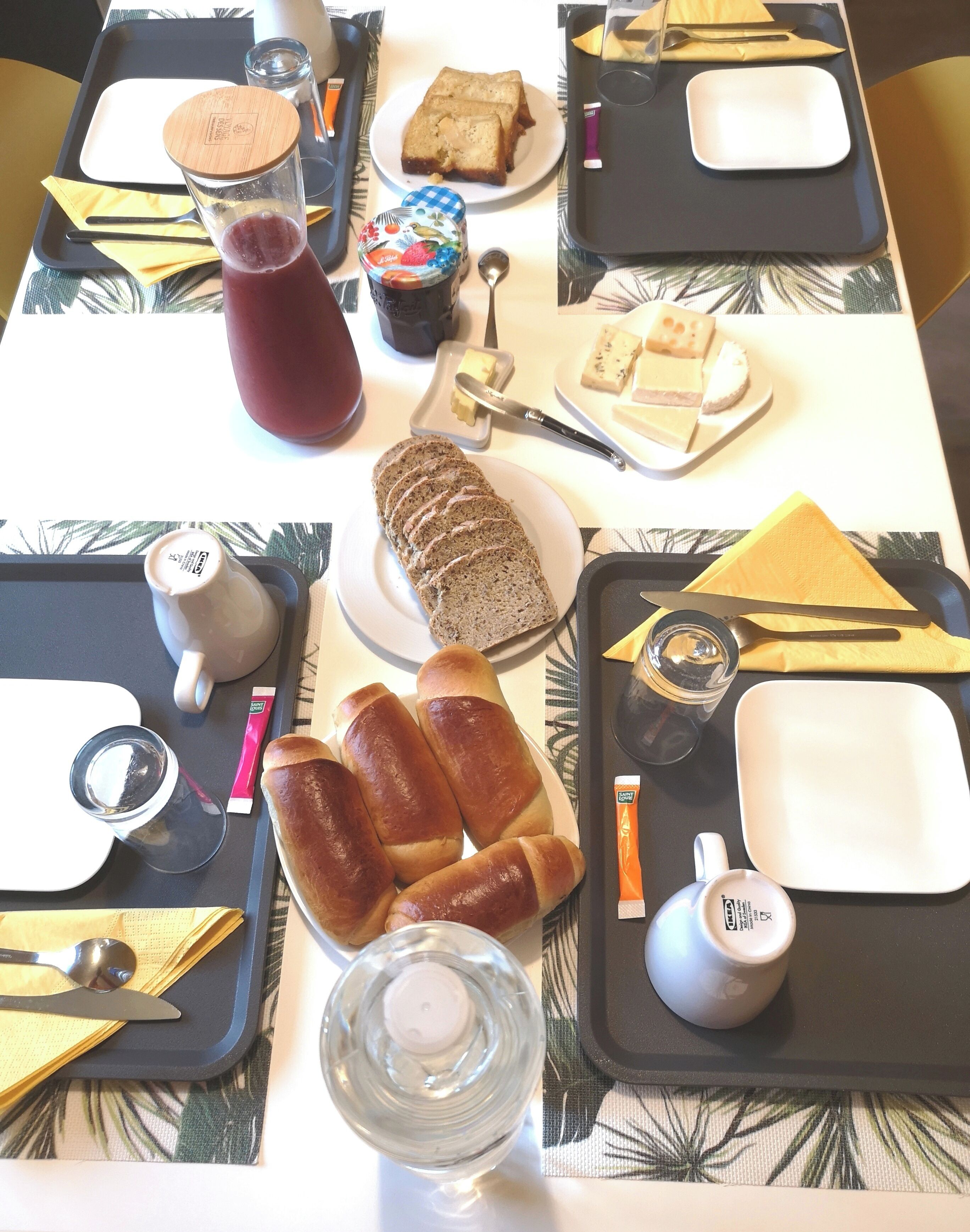 Repas de petit déjeuner