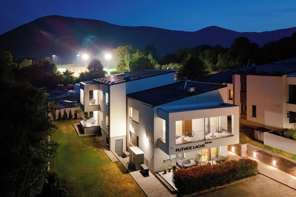 منظر من الجو على ارتفاع عالٍ