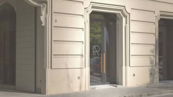 Facciata della struttura