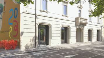 Facciata della struttura